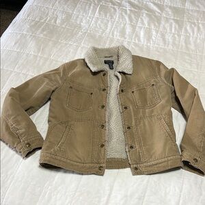 American eagle sherpa jacket
